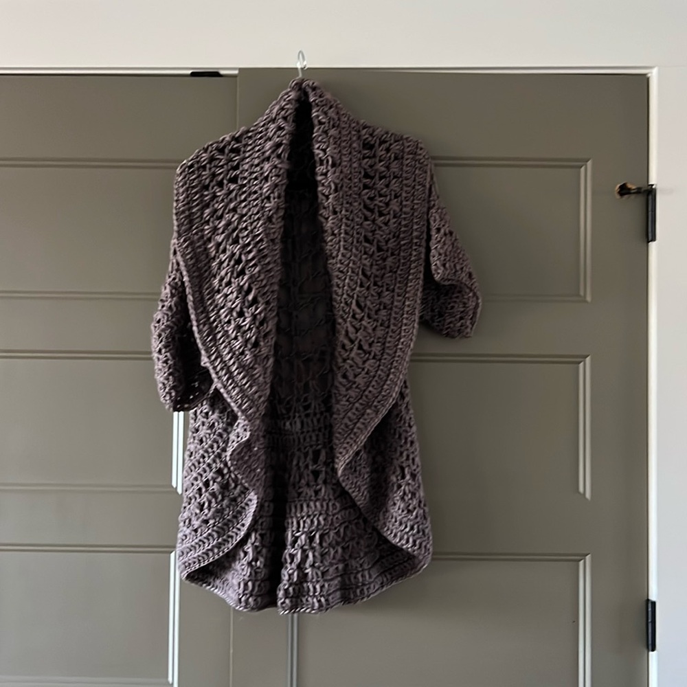 Unique sweater jacket